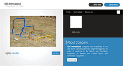 Desktop Screenshot of gds-sports.com